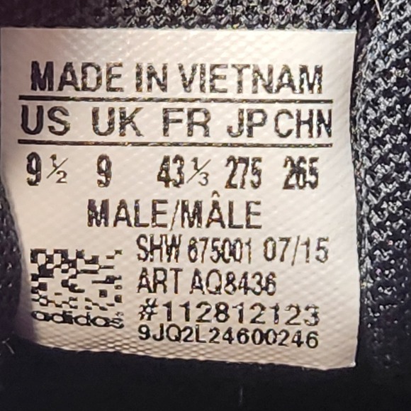 Adidas Torsion ZX Flux Men's Athletic Shoes 9.5 Rainbow Geo Prism AQ8436 - Picture 12 of 14